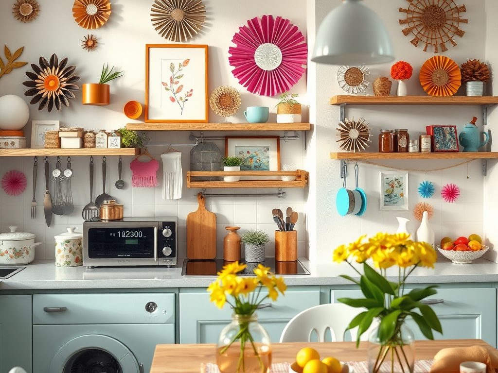 DIY dekoracje do kuchni: jak stworzyć funkcjonalne i stylowe ozdoby krok po kroku