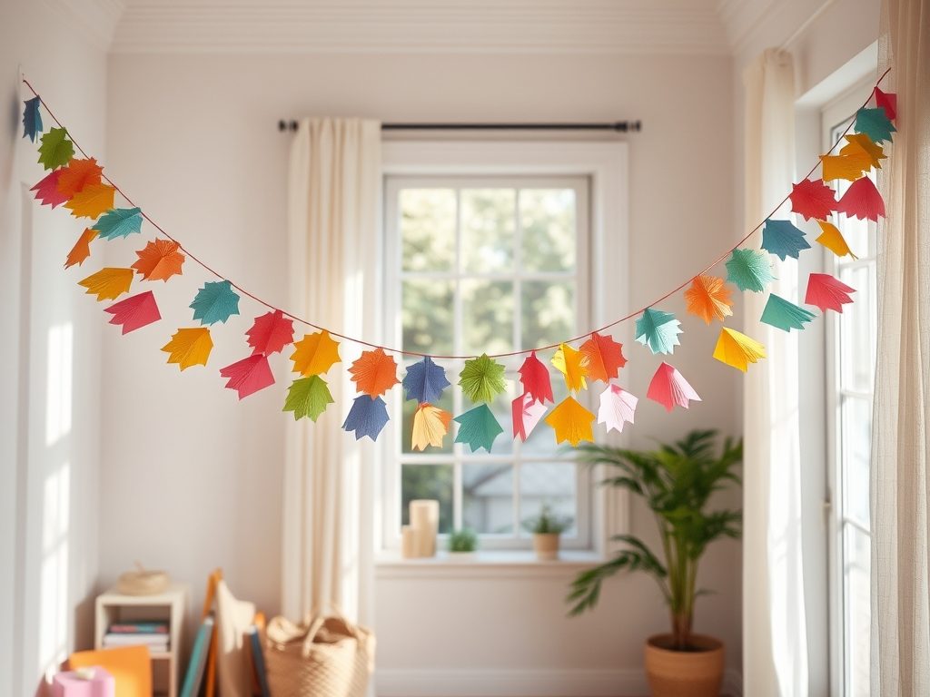 Girlanda z papieru DIY: jak stworzyć efektowną dekorację i uniknąć typowych błędów podczas pracy