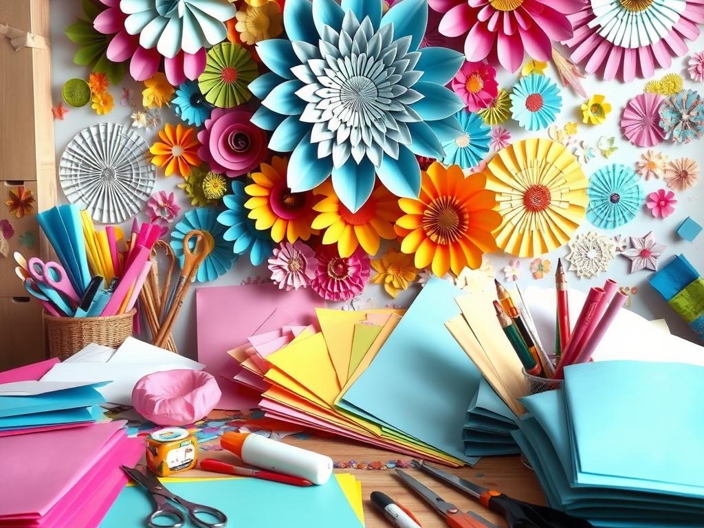 Dekoracje ścienne z papieru DIY: jak wybrać technikę i uniknąć najczęstszych błędów przy tworzeniu ozdób