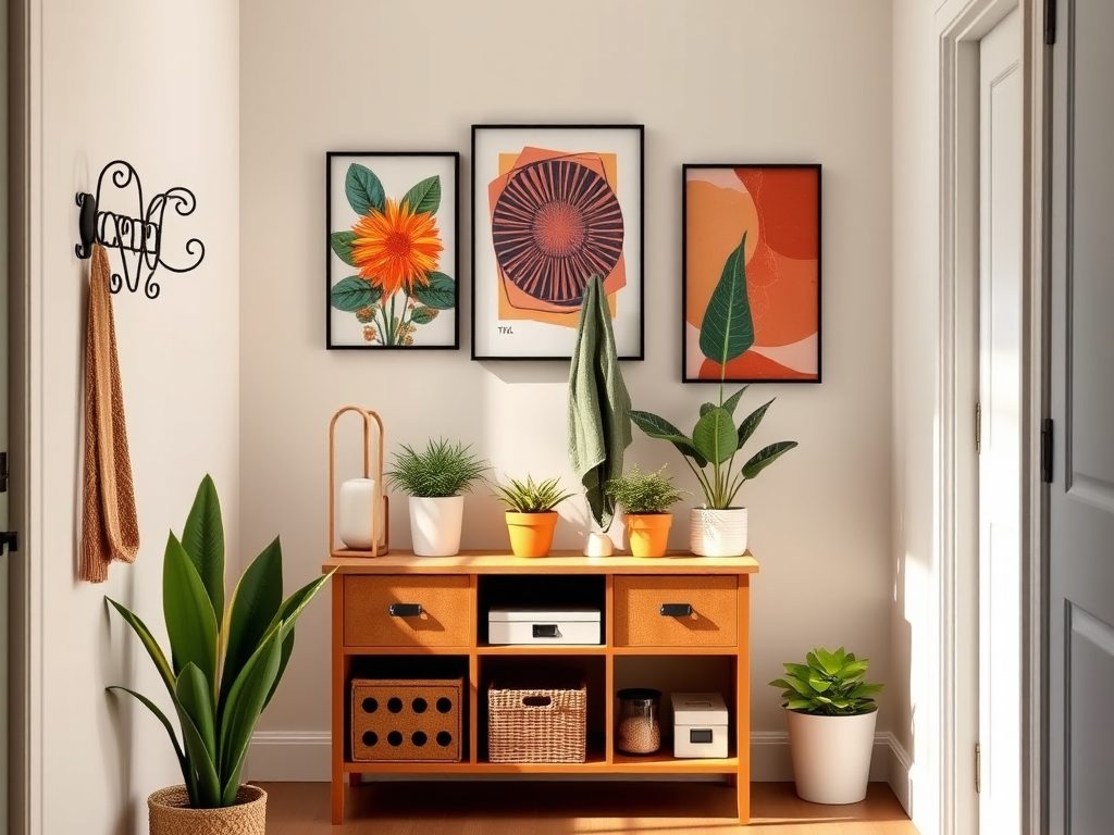 DIY dekoracje do przedpokoju: jak stworzyć stylową i funkcjonalną aranżację krok po kroku