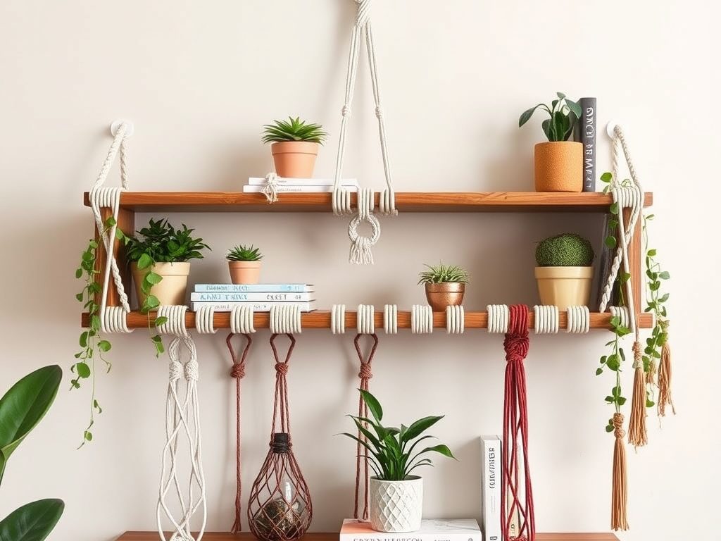 Makrama półka DIY: jak samodzielnie stworzyć stylową dekorację i uniknąć typowych błędów