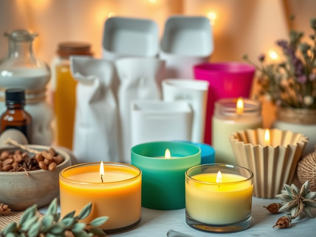 Świece sojowe DIY: jak stworzyć naturalne i estetyczne dekoracje z aromatem i bez błędów