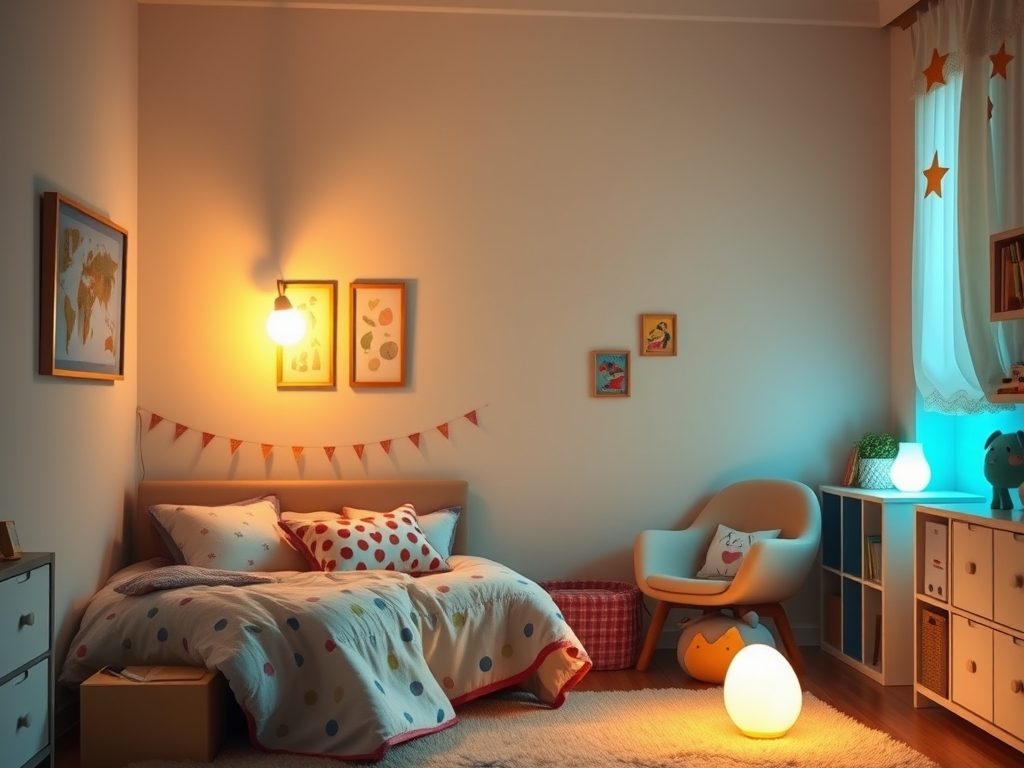 Oświetlenie do pokoju dziecka: jak zbudować funkcjonalną i bezpieczną przestrzeń pełną nastroju