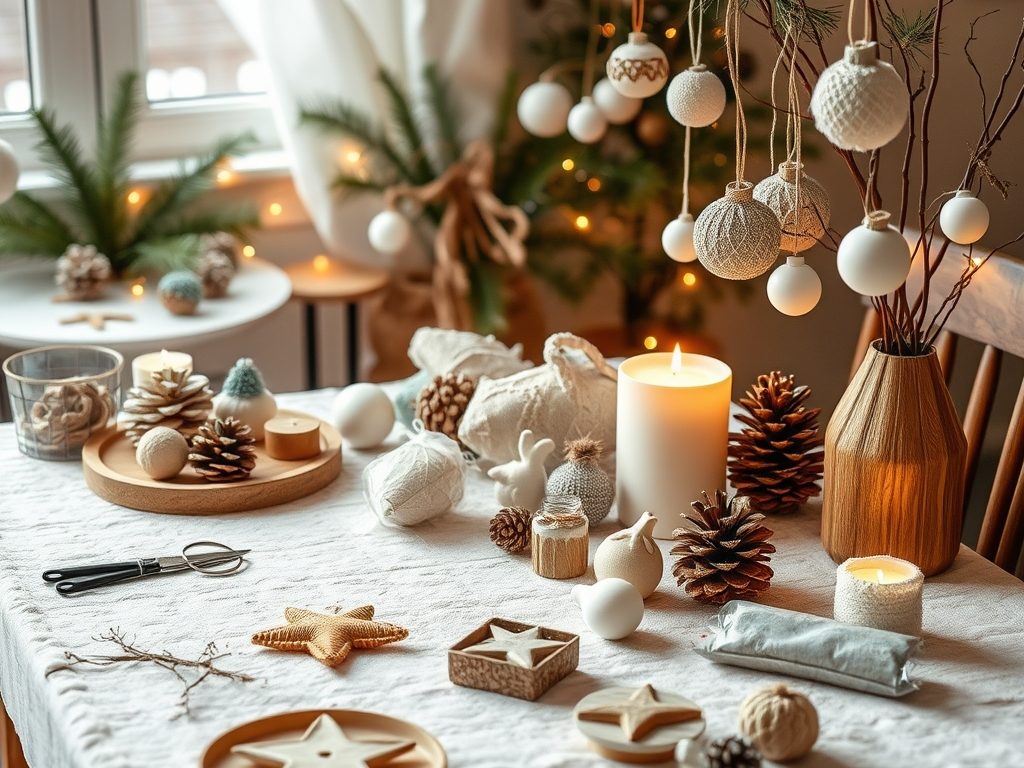DIY dekoracje na zimę: jak stworzyć przytulny klimat bez zbędnych komplikacji