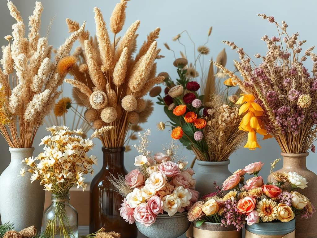 Dekoracje z suszonych kwiatów DIY: jak stworzyć naturalne ozdoby bez bałaganu i stresu