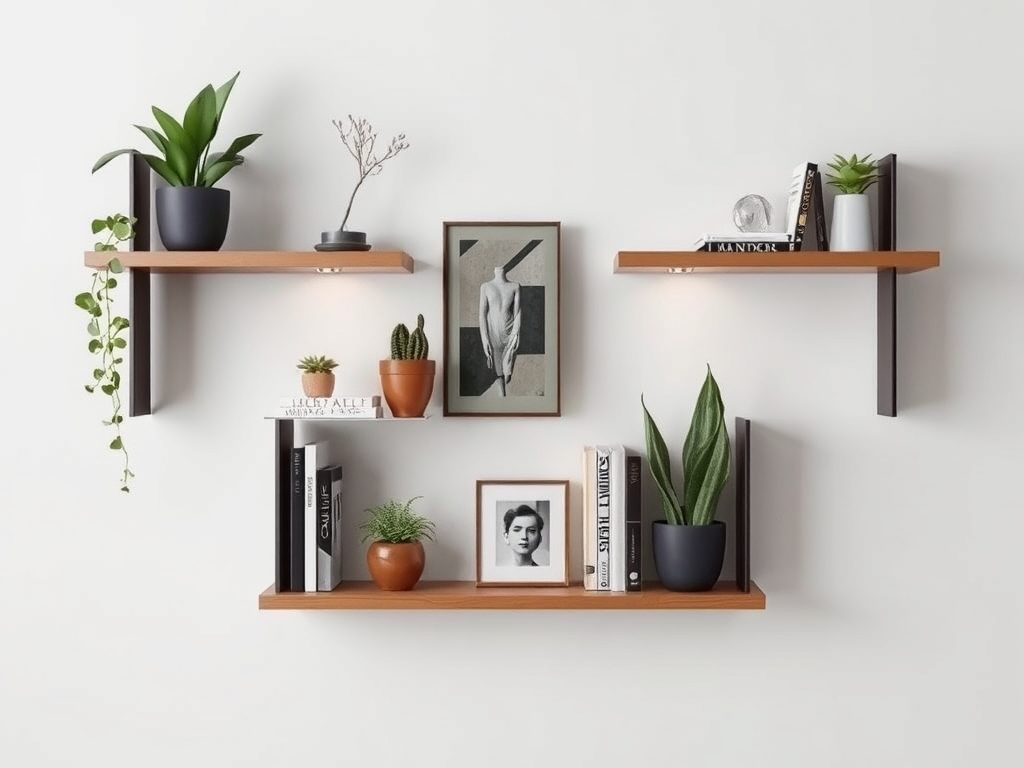 Półka dekoracyjna bez wiercenia DIY: jak wybrać i zamontować lekkie rozwiązanie z dbałością o estetykę i trwałość
