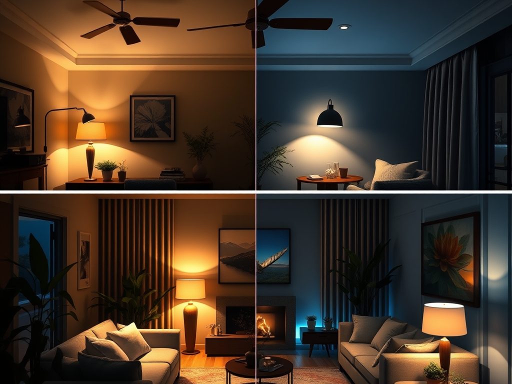 Sceny świetlne w domu: jak zaprojektować i sterować światłem dla komfortu i nastroju