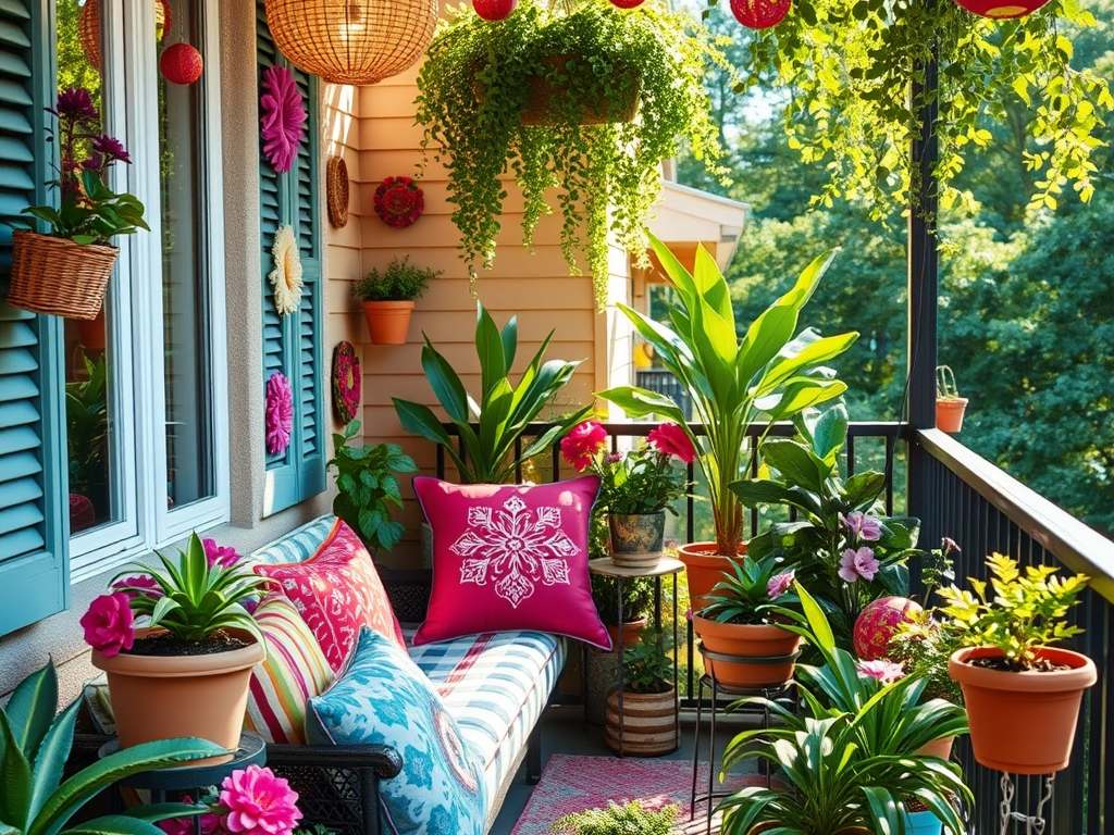 DIY dekoracje na balkon: praktyczne pomysły i detale, które odmienią Twoją przestrzeń
