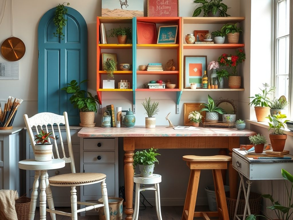 Upcycling mebli na dekoracje: jak krok po kroku odmienić stare przedmioty w unikalne ozdoby wnętrza